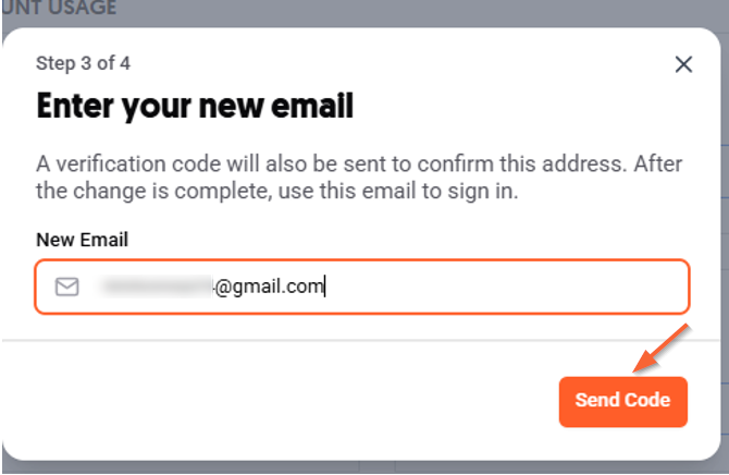 Updating the Account Email for Ubersuggest – Ubersuggest