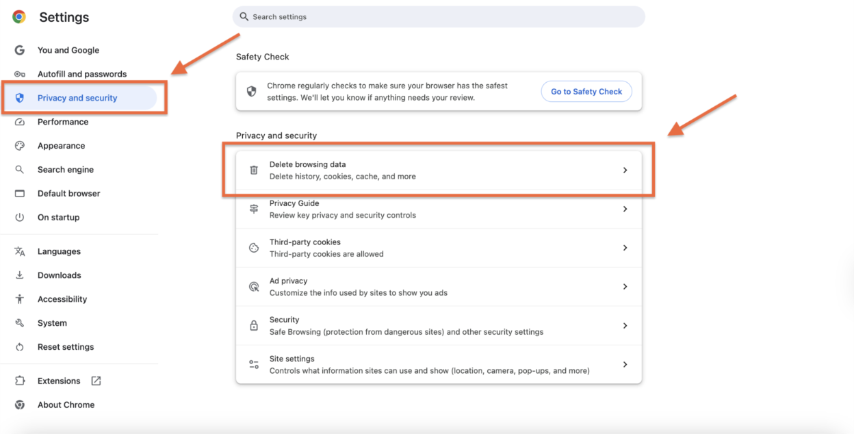 Google Chrome:Privacy and Secutiry