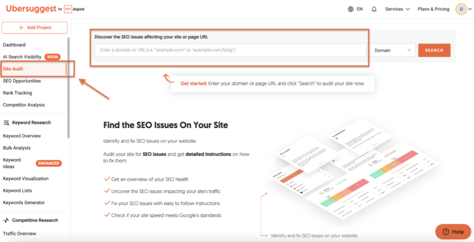 site-audit-input_noproject.jpg