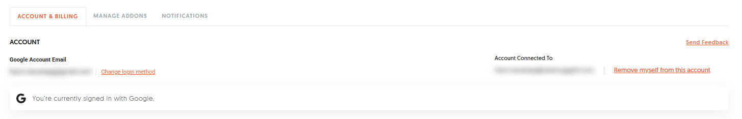 Manage Users section showing the invited user’s name and the accepted invitation appearing in their dashboard.